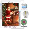 Diamond Painting Christmas Tree Santa Snowman Embroidery Cross Stitch Rhinestone Home Decor