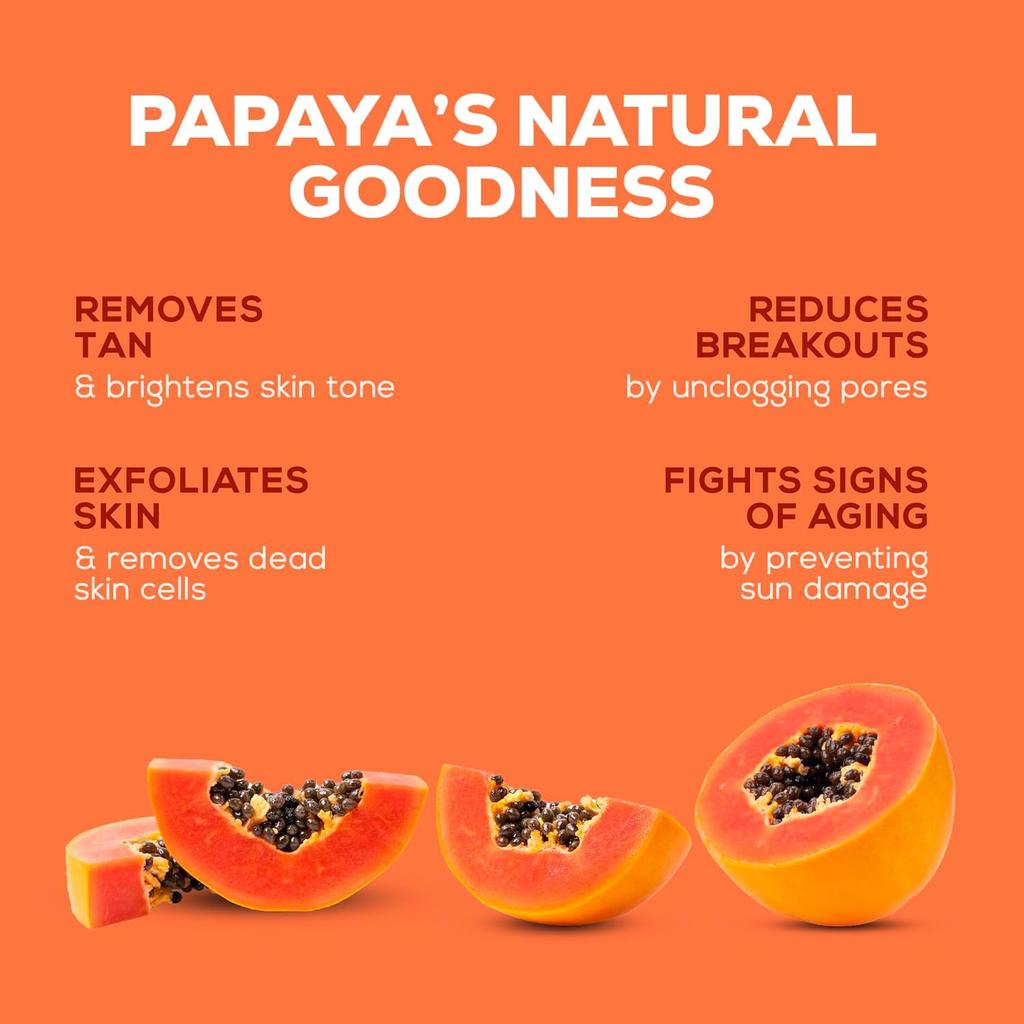 JOY Skin Fruits Spots & Tan Clear Face Wash 150ml X2 Pack With Papaya Vitamin C For Healthy Glowing Skin