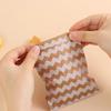 25Pcs 18x13cm Kraft Paper Biscuit Candy Bags Gift Packing Pouch Birthday Party Decoration Dessert Candy Bar Bag Snack Cookie Bag