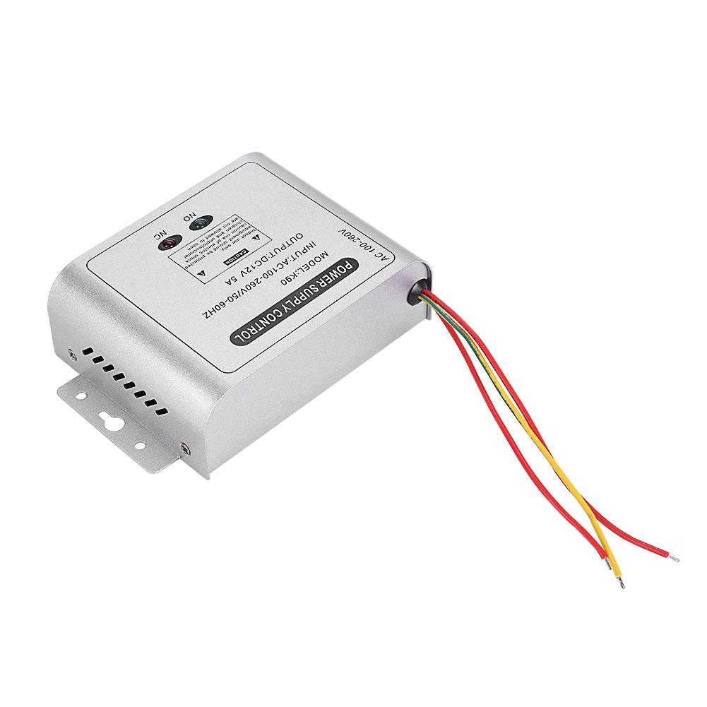 12V 5A Door Access Control System Power Supply Adapter 110-240V
