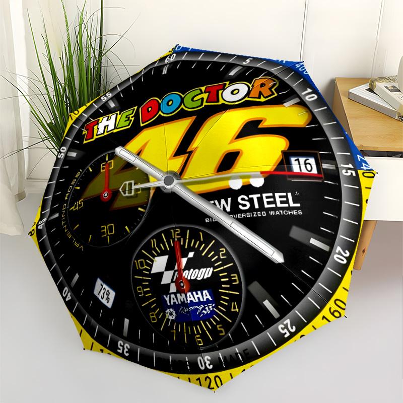 Ride Faster Dream Bigger! Compact Travel Automatic Umbrella Compact 8-Rib Design Lightweight All-Season Use Compact Folding Umbrella
