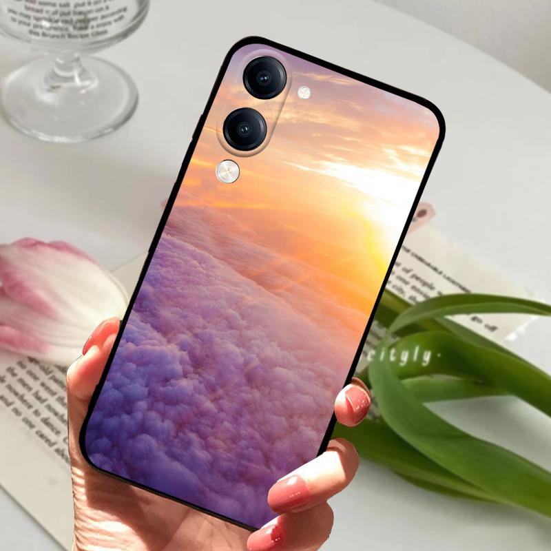 Cartoon Case For vivo Y29s Y04 4G Soft Silicone TPU Phone Protective Cover Cases For VIVO Y04 Fashion Luxury Cute Bumper Fundas