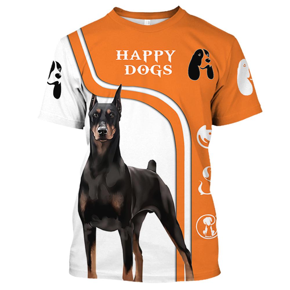 

2023 Мужская футболка с 3D принтом животных, мужские летние хлопковые футболки с короткими рукавами, крутая уличная одежда большого размера, свободная одежда в стиле Харадзюку XXXXXL