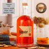 Stylish Glass Bottles for Baijiu, Wine & Vodka - Frosted & Sealed (Half Catty & One Catty Sizes)