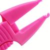 2 Pieces Earthworm Holder Knife Mini Red Worm Holder Earthworm Tool 11.5cm 17g Plastic Clip