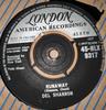 7inch Record DEL SHANNON  Runaway  Jody HLX9317 London American 1961 UK Rock Used