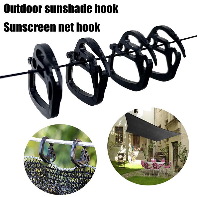 10/20/50Pcs Greenhouse Shading Net Clips Holders Fasten Hooks Greenhouse Vegetable Hooks Home Gardening Supplies