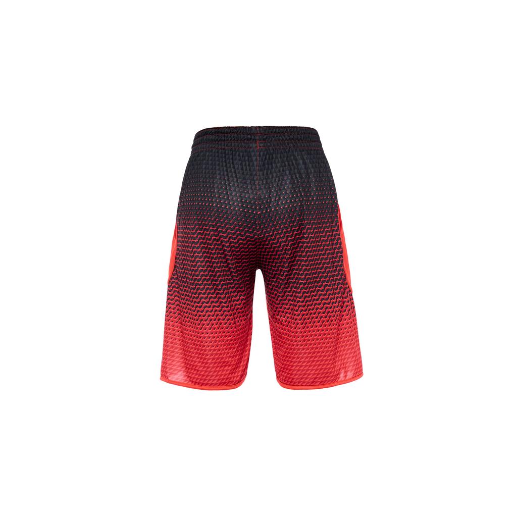 Jordan Gradual Color Block Straight Basketball Shorts Men Bottoms Red 800921-696