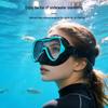 Silicone Tempered Glass Snorkel & Diving Mask