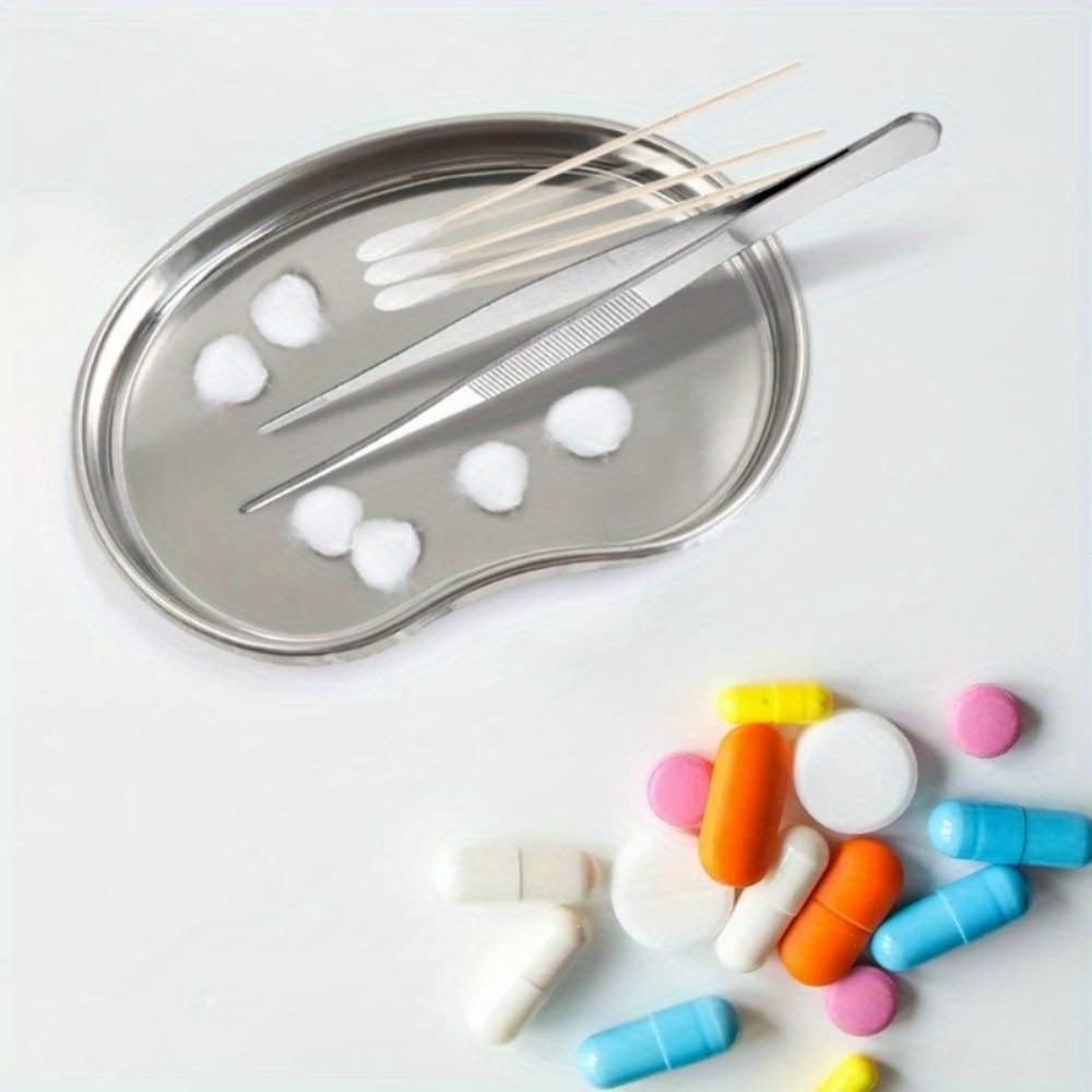 Stainless Steel Kidney Tray - Reusable Metal Emesis Basin,
