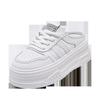 34 size heightening little white shoes women's muffin thick baseplate shoes versatile casual shoes rubber sole comfortable