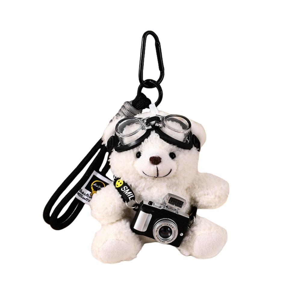 

Подвеска на сумку Брелок Пилот Медведь Мягкая игрушка Плюшевое кольцо для ключей Плюшевая кукла Панда Пара Дети StyleF