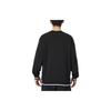 PUMA Men's Black Letter Sports Casual Pullover Long-Sleeve Sweatshirt