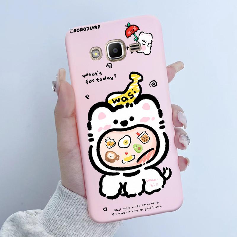 For Samsung Galaxy Grand Prime Plus G530 G531 Phone Case Flower Girls Soft Silicone TPU Back Housing for Samsung J2 Prime Covers