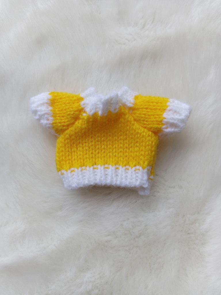 10cm West Highlandský teriér Bábika Bábätko Bavlnený Náhradný Sveter