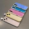 Luxury Clear Candy Color Phone Case For iPhone 17 16 15 14 13 12 11 Pro Max Plus 16E Shockproof Bumper Protective Cases Cover