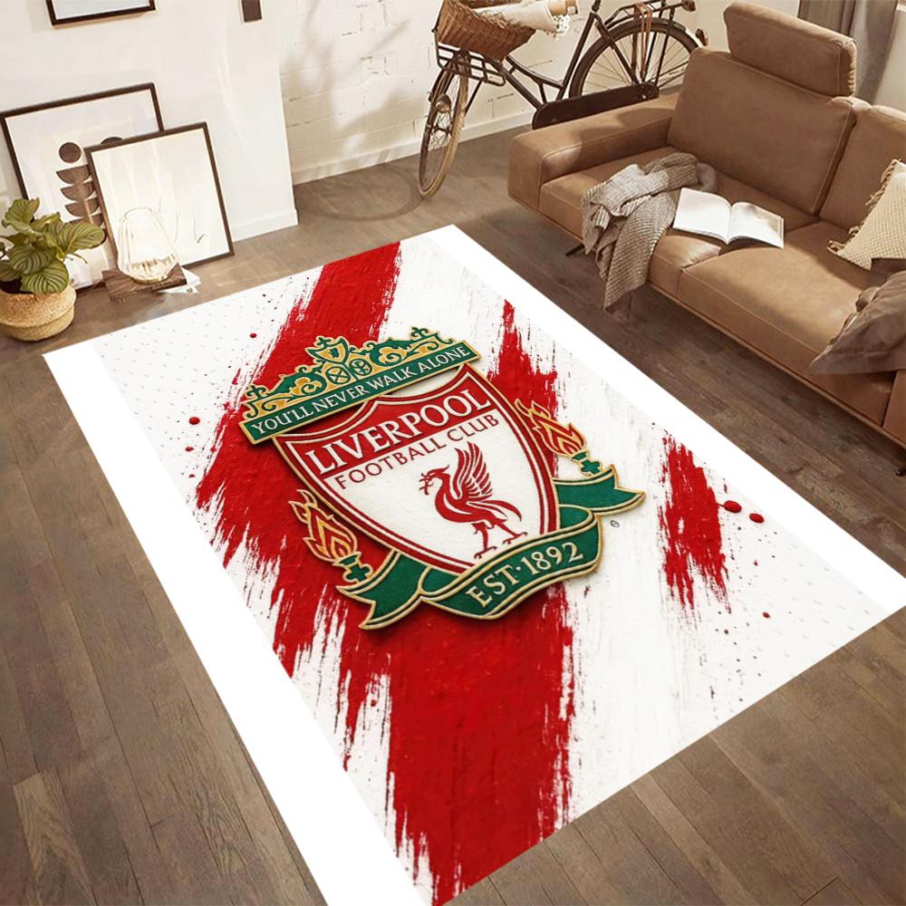 Liverpool Football Club Floor Mat Suitable For Dormitory Bedrooms Dining Room Foyer Antislip Carpet Office Home Decor Spiritual Gift