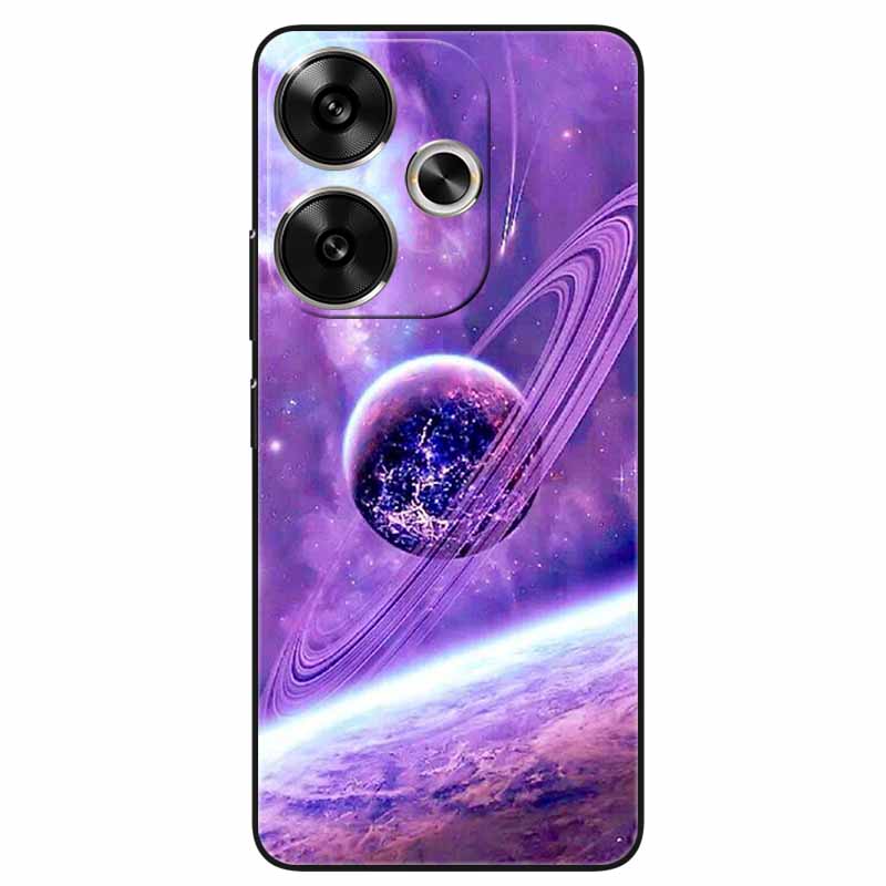 For Xiaomi Redmi 13 Case Animals Painted Black Silicone TPU Soft Bumpers for Redmi 13 4G 5G Redmi13 Phone Cover Protect Capa