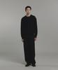 BLANKROOM All-Weather Crew Knit_Black