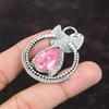 Thulite Pendant 925 Sterling Silver Pendant Top Quality Gemstone Jewelry Handmade Elegant Pendant Gift For Her Ethnic Pendant Silver Jewelry