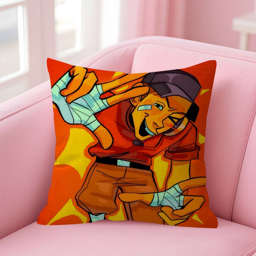 Cushion Cover 30x50 Polyester Sofa Cushions Decorative Throw Pillows Home Decoration Pillowcover GAME TTeam Fortress 2 Scout Tf