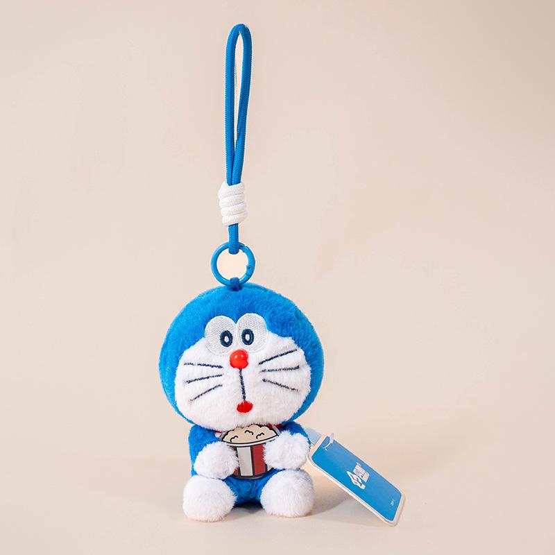 Authentic Doraemon Candy Series Toy Pendant Plush Keychain