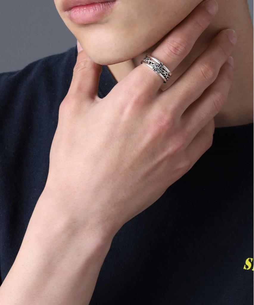 Lionheart Arabesque Slide Silver "HOWL" Ring/925