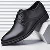Fashion Spring Men's Leather Shoes Business Formal Shoes Autumn Lace-up All-match Casual Shoes Male Work Office Oxfords Zapatos Hombre