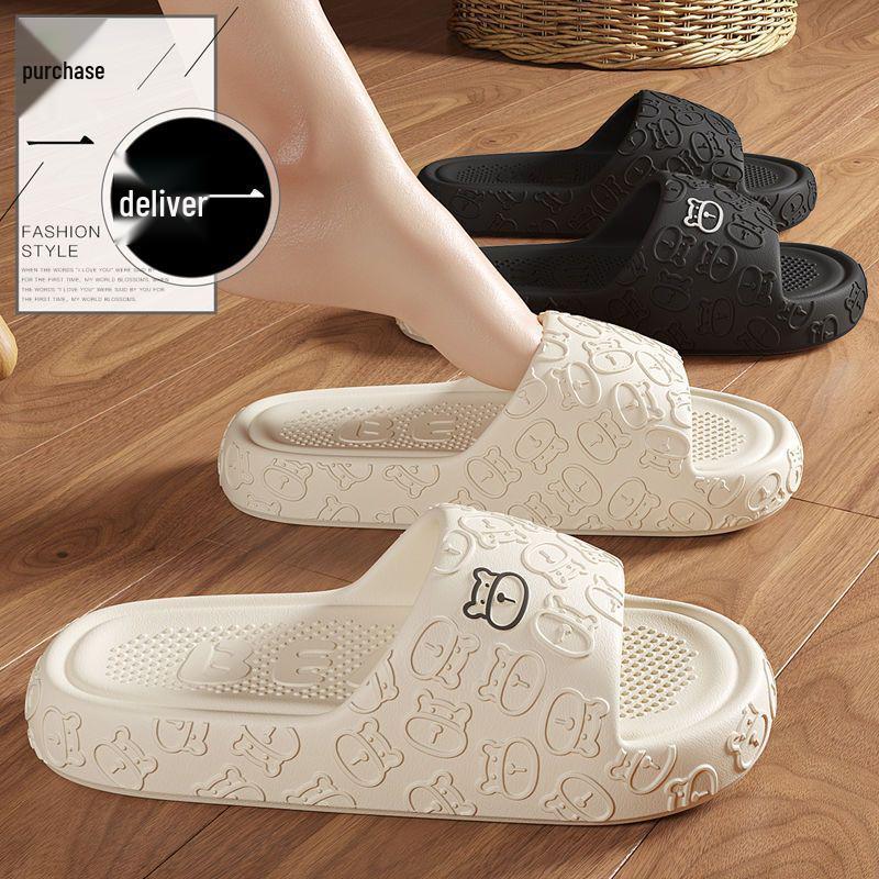 Buy One Get One Free: Women's Non-Slip, Odor-Resistant Summer Slippers - Silent EVA Design for Couples.