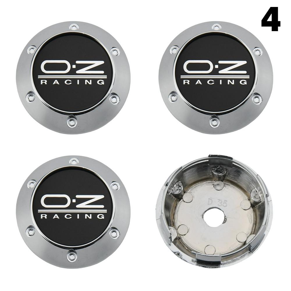 1 sada/4 ks 64MM Krytka pro ráfky OZ Znak 68MM Středová krytka kola Sportovní auto Logo Kryt kola Pokličky kol 4wrd6