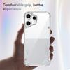 KEYSION Four-Corners Shockproof Transparent Case for Nothing CMF Phone 2 Pro 1 TPU+PC Clear Phone Cover for CMF Phone 1 2 Pro
