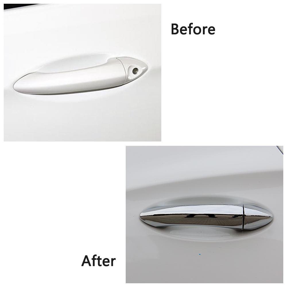 Pro Opel Opel Insignia B Astra K Ampera-e Chrom Vnější kryt kliky dveří Chromový stylový ozdobný rám