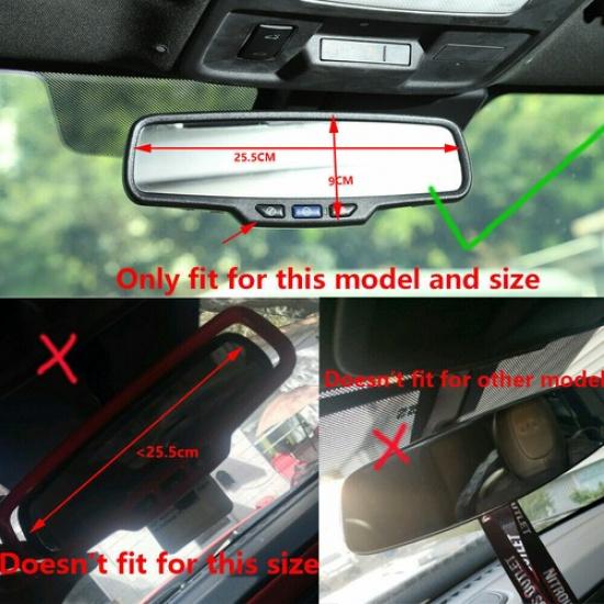 Rückspiegelabdeckung Zierrahmen Zubehör Für Chevy Camaro 11-15 Kohlefaser