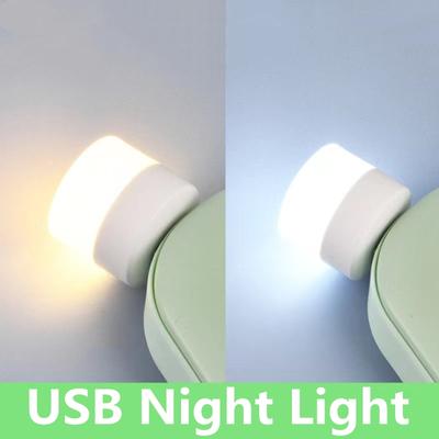 2 ks přenosné USB noční světlo LED mini noční světlo