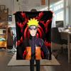 Naruto Anime Naruto Pattern Flannel Blanket, High Quality Comfortable for All Seasons, Home Decor, Warmth and Comfort, Perfect for Gifts.