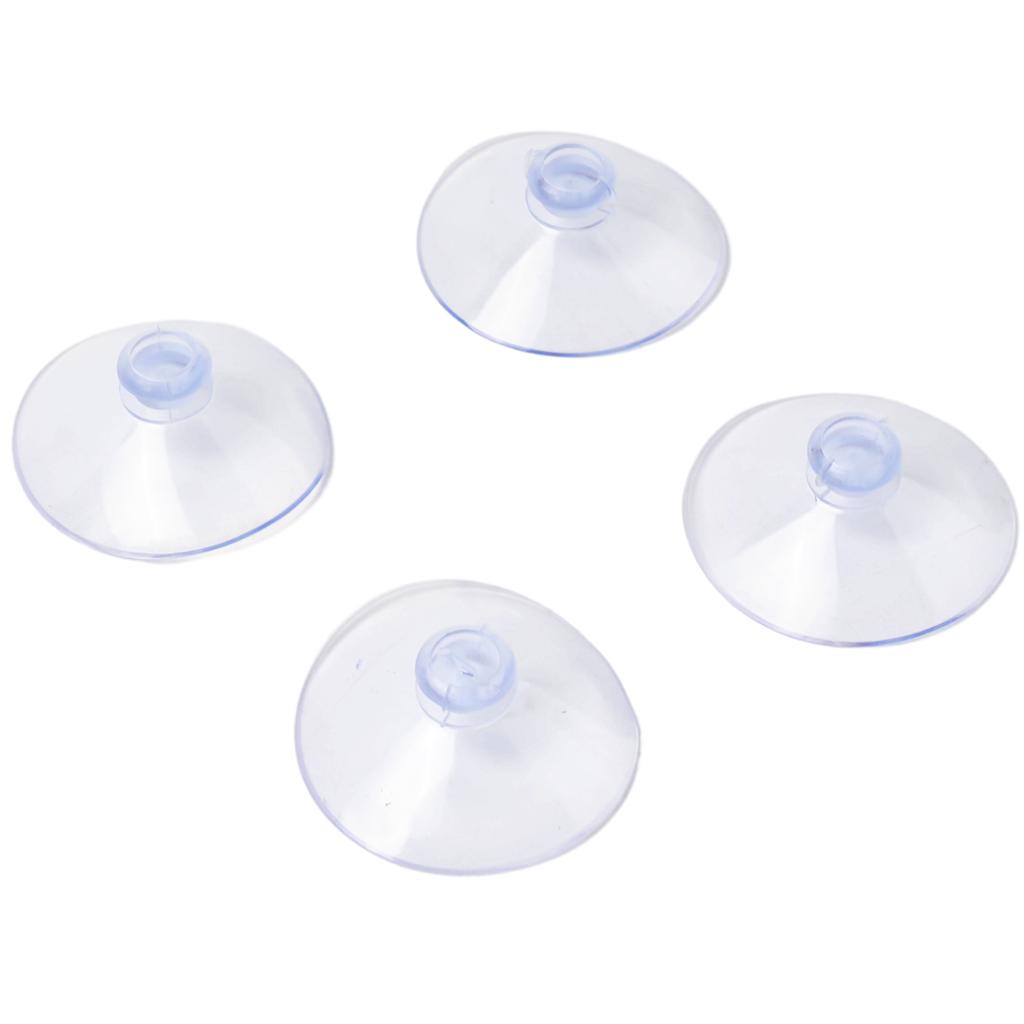Transparent Suction Cup Wall Hooks 4pcs/10pcs Bathroom Clear