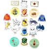 Conquest Journals Harry Potter Watercolor Vinyl Stickers, 50-Pack, Indoor/Outdoor Use, Waterproof and UV Resistant, for Anything
