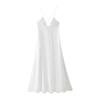 European American Women's Clothing Summer Fashionable V-neck Loose Sling Long Dress