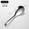 ZISIZ 304 Stainless Steel Large Serving Spoons (4-Pack)