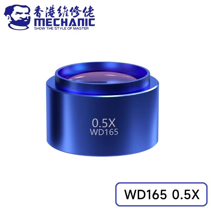 MECHANIC WD Auxiliary Objective Zoom Lens 48mm Thread Wide Field Barlow Lens for Binocular Trinocular Stereo Microscope Tool kit