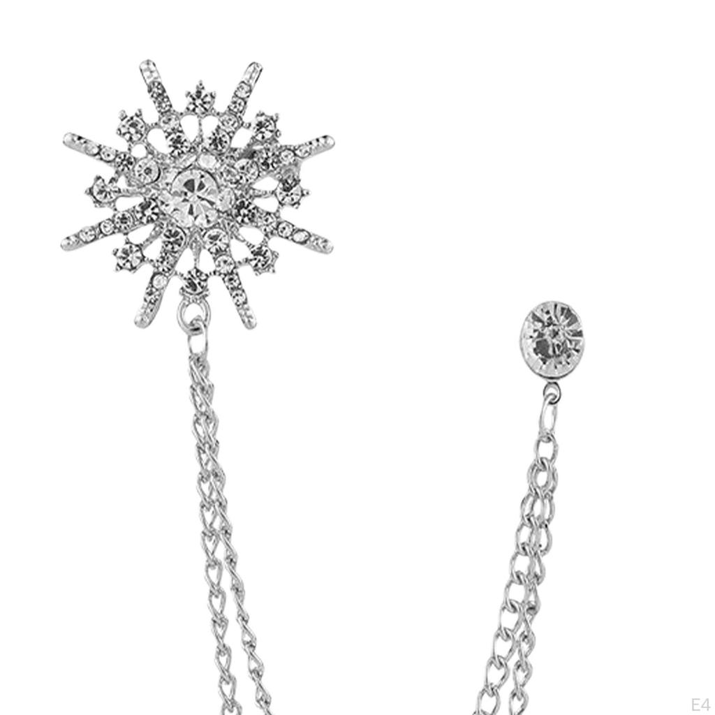 Elegant Rhinestone Brooch Pin, Dressing Decoration Gift Accessories Retro Pretty Charm Boutonniere