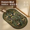 American Bathroom Floor Mat Light Luxury High Sense Diatom Mud Water Absorption Non-Slip Toilet Shower Room Door Quick Drying Foot Pad