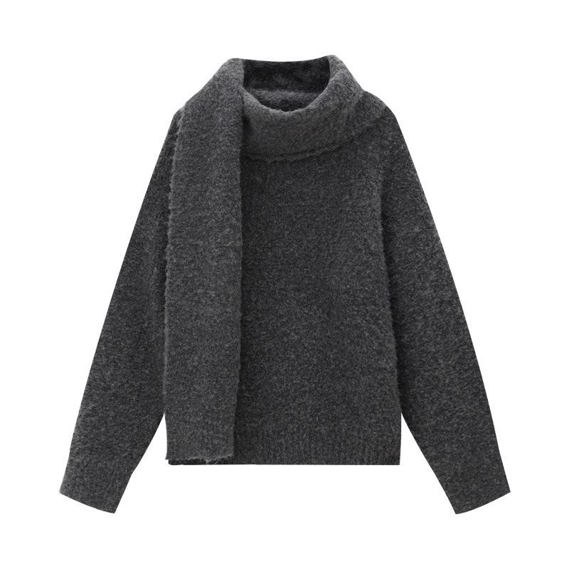 Nancy Love Korean Style Boucl Yarn Two-Piece Sweater for Women One Size 5364₽