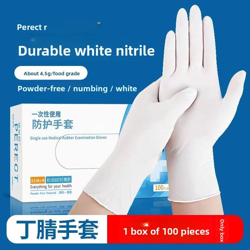 Disposable Pvc Gloves 111 Pieces Pack for Beauty Salon Household Cleaning Food Grade Gloves for Cooking Service Vaisselle