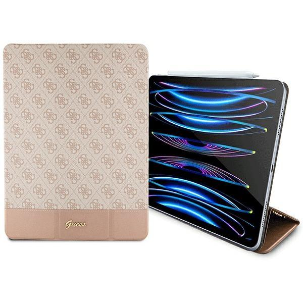 Pokrowiec do iPad Pro 12.9 Guess 4G Stripe Różowy