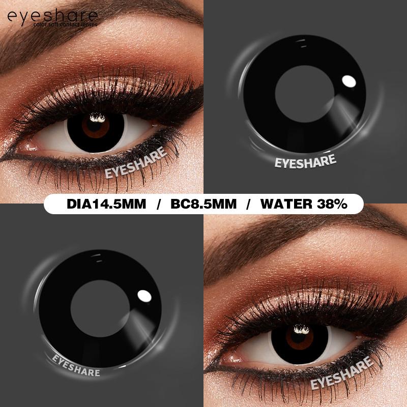 Eyeshare Lentes de contato coloridas para acessórios de anime de Halloween Lentes Cosplay Lentes de olho Anual 2 peças/par