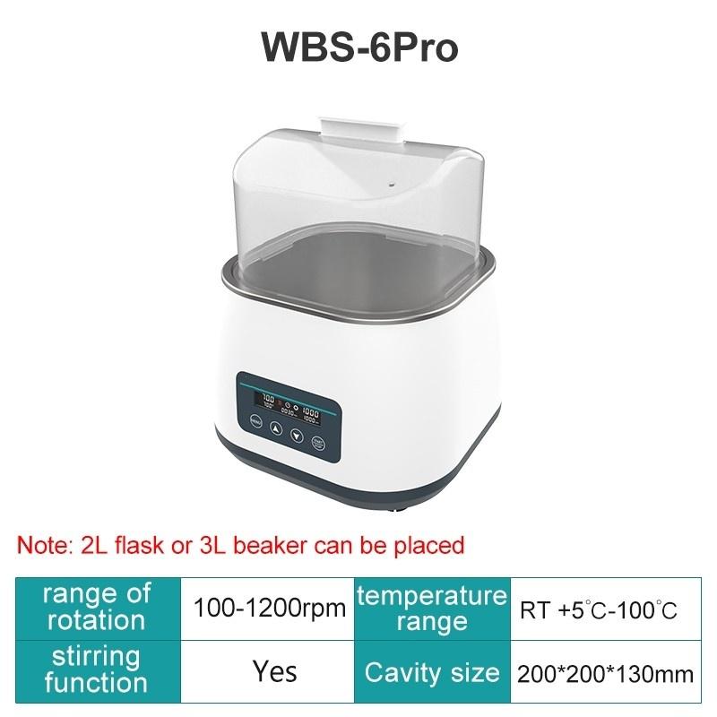 800W Water Bath With Magnetic Stirrer Laboratory Digital Display Thermostatic Heat Collection Magnetic Stirrer