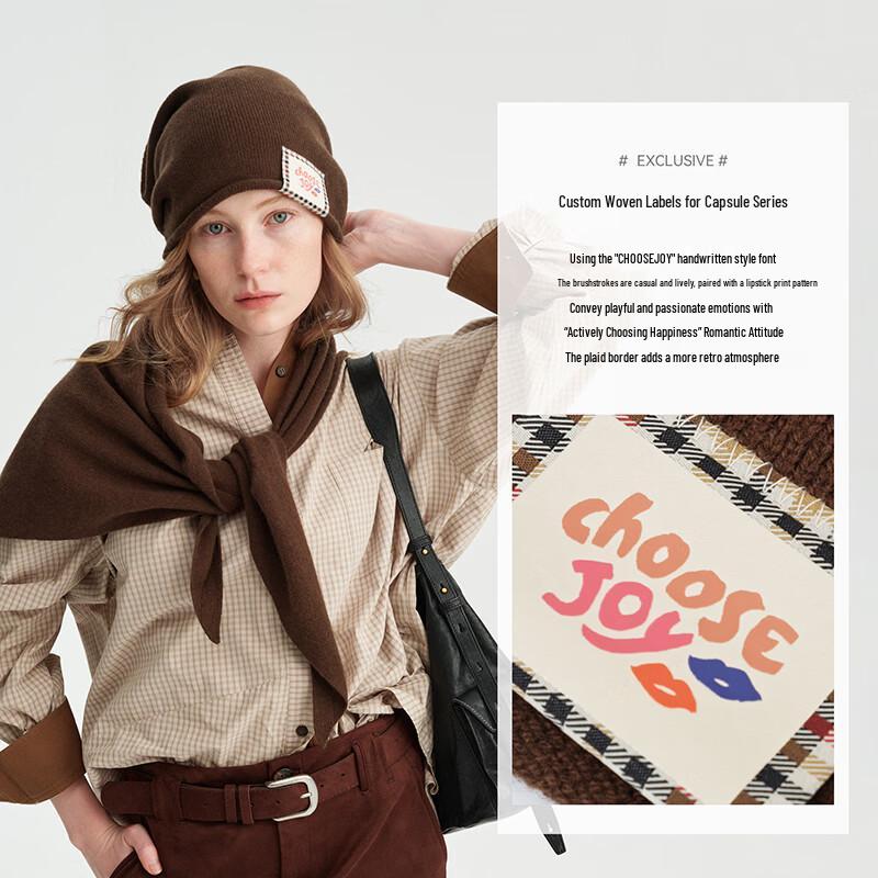 ELLE 'CHOOSE' Capsule Series 100% Lambswool Winter Accessories
