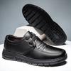 Men's Shoes Men's Casual Leather Shoes Low Top Trend Versatile Ultra Light Bottom Dad Shoes Fashion Trend Leather Shoes