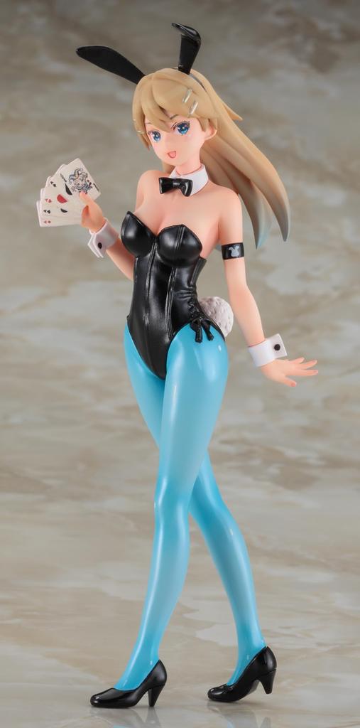 Hasegawa Egg Girls Collection Lucy McDonnell Unpainted Resin Kit SP629 1/12 No.46 (Bunny Girl) (person)